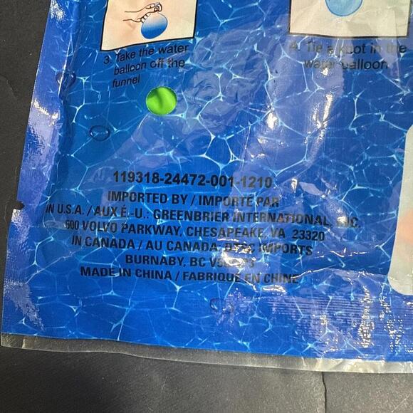 H2O Blasters Water Balloons 100 Count Water Bomb Filler Y2K Classic Old Style - Picture 7 of 13
